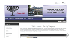 Desktop Screenshot of bardytrophy.com